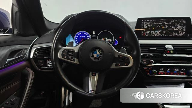 BMW 5 Series (G30) 2019 Синий из Кореи, фото 3