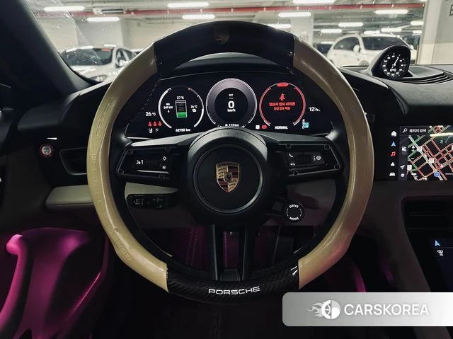Porsche Taycan 2024 Серебристо-серый из Кореи, фото 3