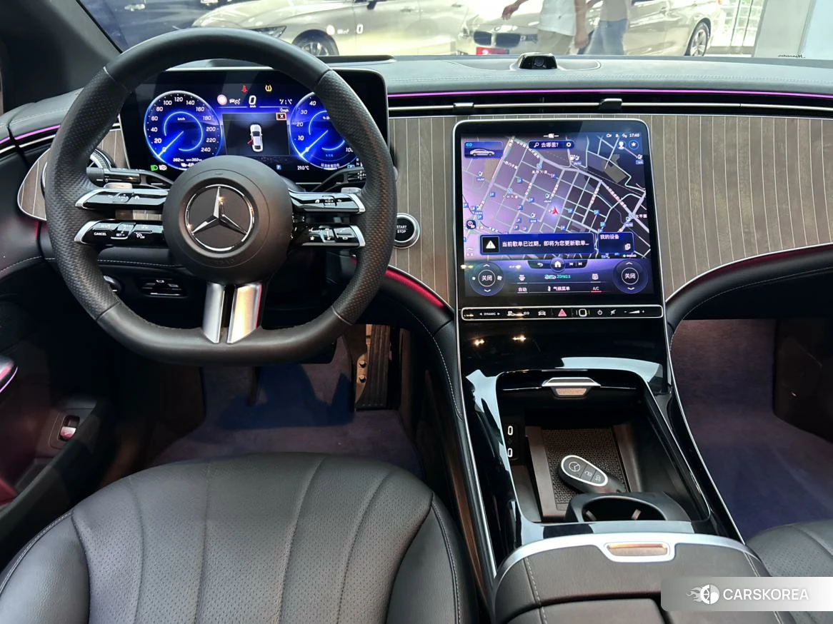 Mercedes-Benz EQE 2022 Синий из Китая, фото 3