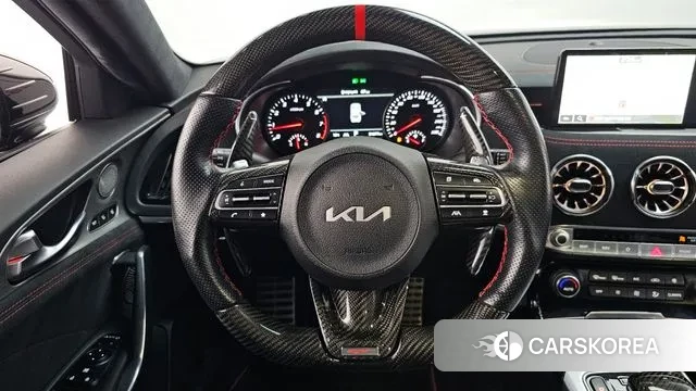 Kia Stinger Meister 2022 Темно-зеленый из Кореи, фото 3