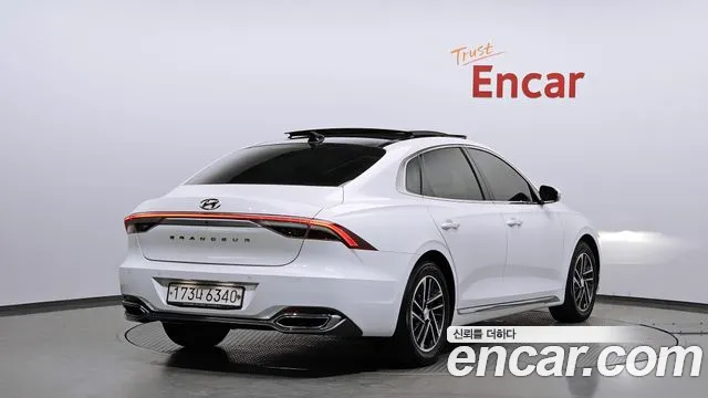 Hyundai The New Grandeur IG 2020 Белый из Кореи, фото 3