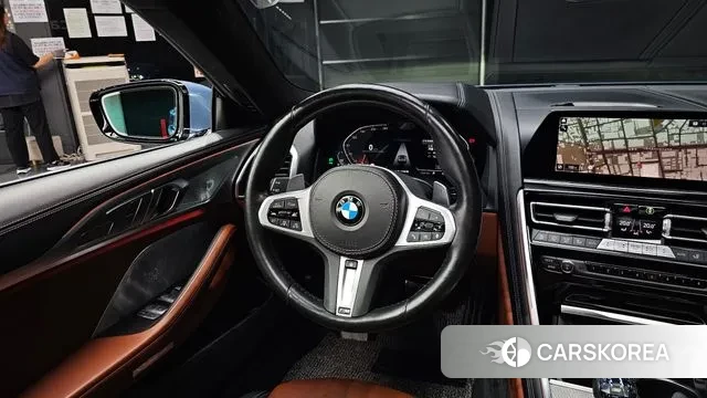 BMW 8 Series (G15) 2021 Небесно-голубой из Кореи, фото 3