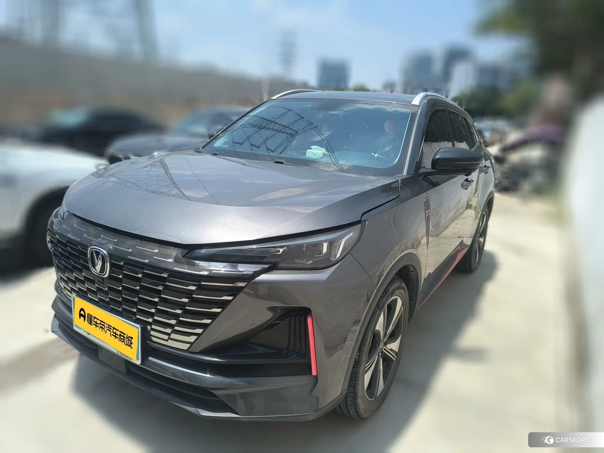 Chang'an CS55 PLUS 2022 Серебристо-серый из Китая, фото 3