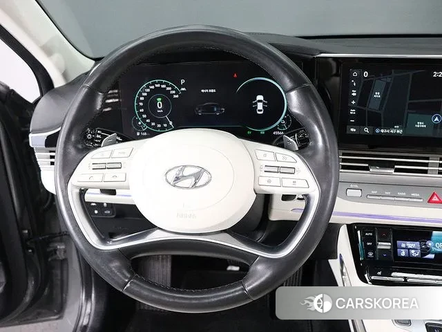 Hyundai The New Grandeur IG Hybrid 2021 Серый из Кореи, фото 3