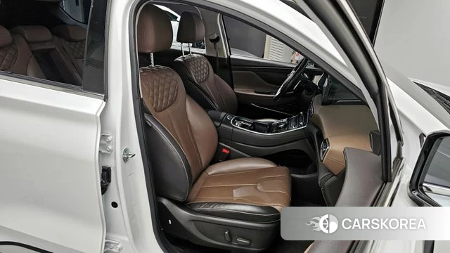 Hyundai The New Santa Fe 2021 Белый из Кореи, фото 3