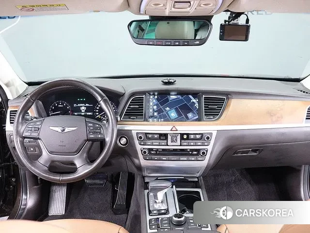 Genesis G80 2018 Коричневый из Кореи, фото 3