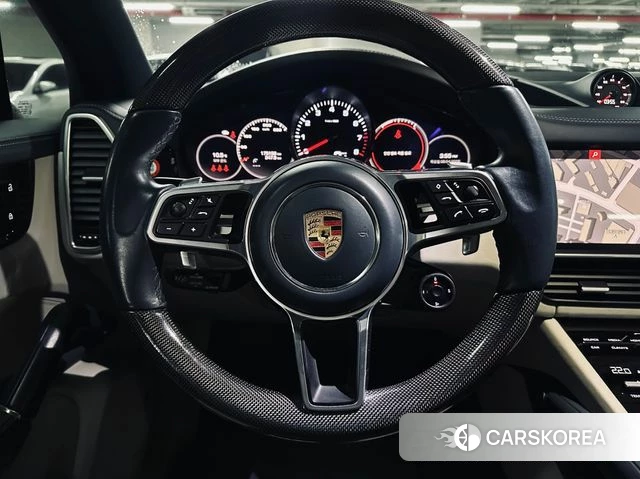 Porsche Cayenne (PO536) 2021 Черный из Кореи, фото 3