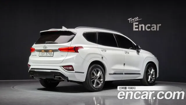 Hyundai Santa Fe TM 2019 Белый из Кореи, фото 3
