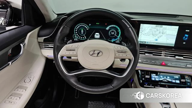 Hyundai The New Grandeur IG Hybrid 2022 Черный из Кореи, фото 3