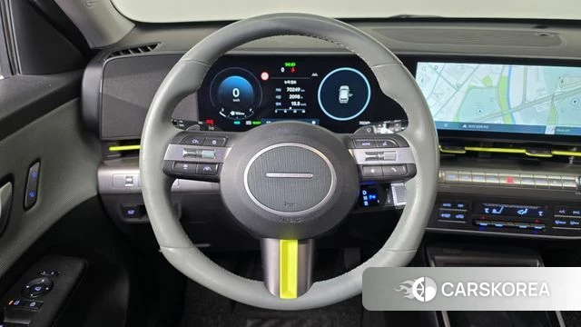 Hyundai Kona Hybrid (SX2) 2023 Белый из Кореи, фото 3