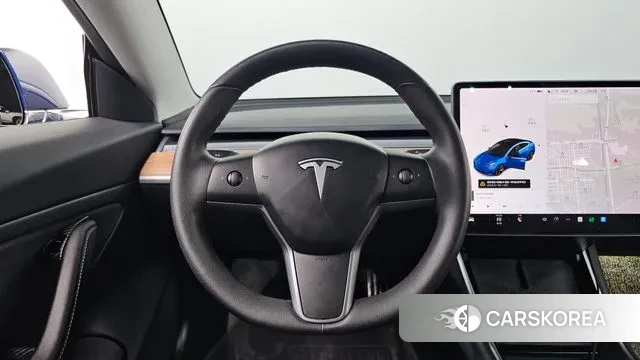 Tesla Model 3 2020 Синий из Кореи, фото 3