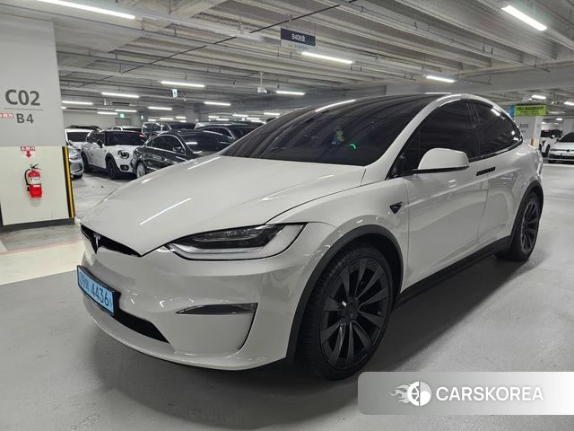 Tesla Model X 2023 Белый из Кореи, фото 3