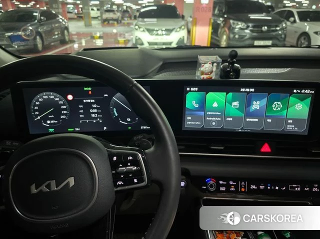 Kia The New Carnival 4th Generation 2024 Белый из Кореи, фото 3