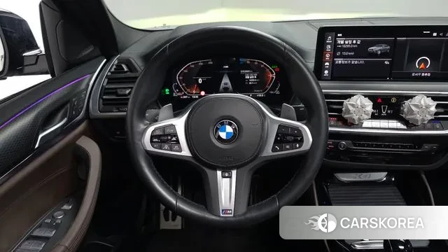 BMW X4 (G02) 2022 Серебристо-серый из Кореи, фото 3