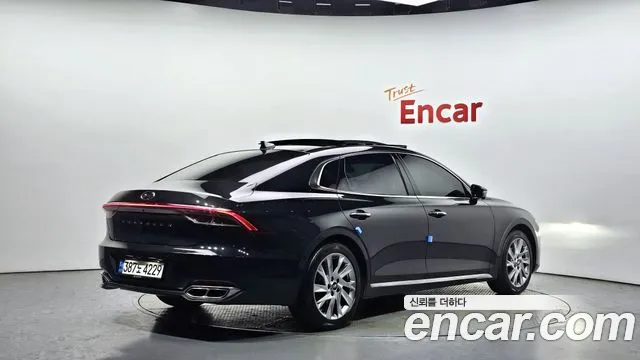 Hyundai The New Grandeur IG Hybrid 2020 Серый из Кореи, фото 3