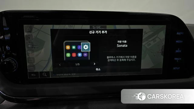 Hyundai Sonata (DN8) 2022 Черный из Кореи, фото 3