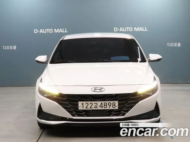 Hyundai Avante (CN7) 2020 Белый из Кореи, фото 3