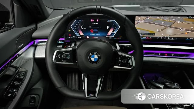 BMW 5 Series (G60) 2025 Синий из Кореи, фото 3