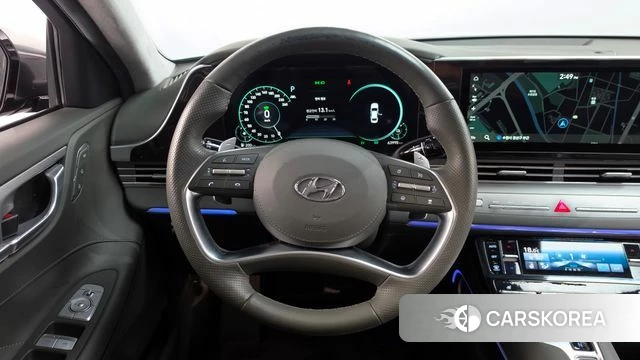 Hyundai The New Grandeur IG Hybrid 2020 Серый из Кореи, фото 3