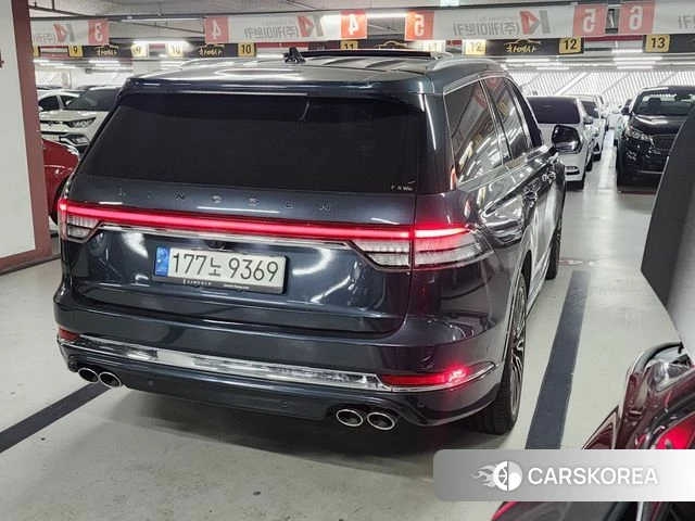 Lincoln Aviator 2nd generation 2022 Синий из Кореи, фото 3