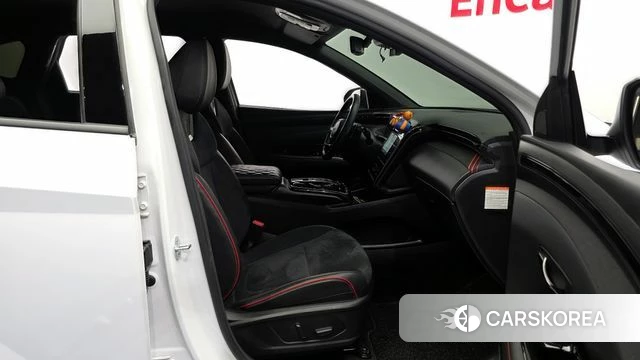 Hyundai Tucson Hybrid (NX4) 2022 Белый из Кореи, фото 3