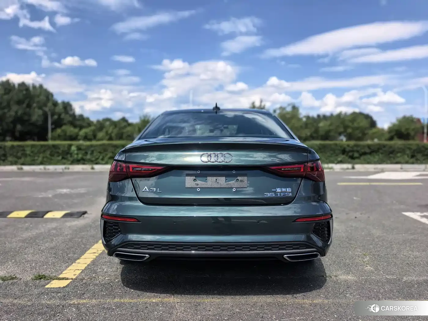 Audi A3 2023 Зеленый из Китая, фото 3