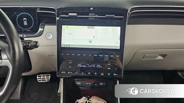 Hyundai Tucson Hybrid (NX4) 2022 Белый из Кореи, фото 3