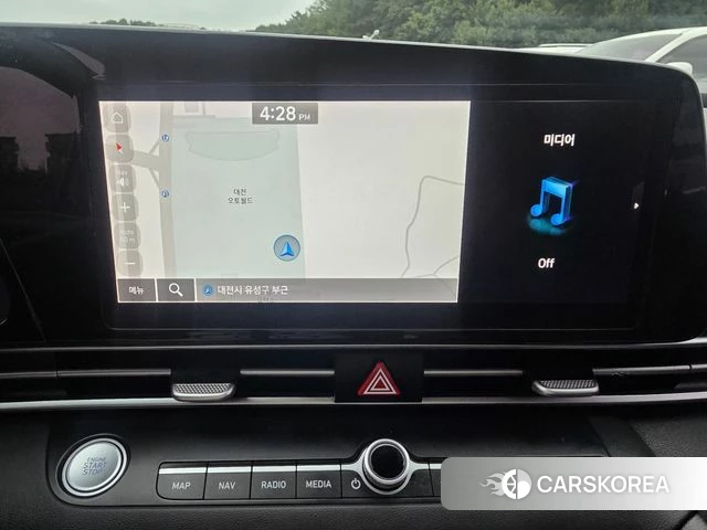 Hyundai Avante (CN7) 2022 Темно-зеленый из Кореи, фото 3