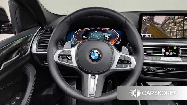BMW X4 (G02) 2024 Черный из Кореи, фото 3