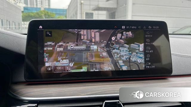 BMW 6 Series GT (G32) 2021 Черный двухцветный из Кореи, фото 3