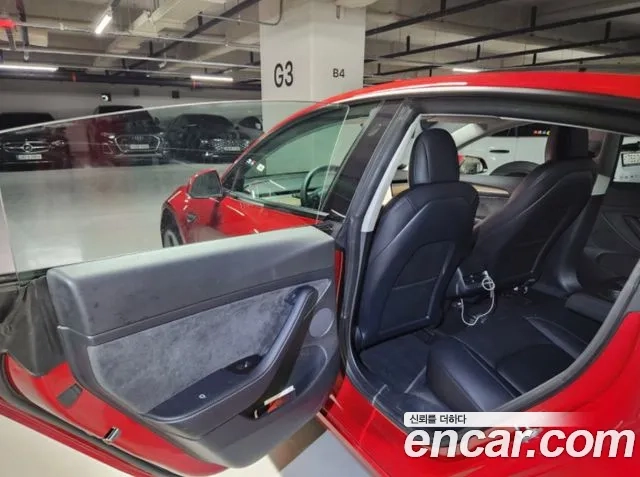 Tesla Model 3 2022 Красный из Кореи, фото 3