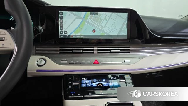 Hyundai The New Grandeur IG Hybrid 2022 Белый из Кореи, фото 3