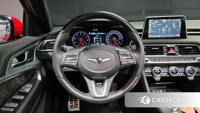 Genesis G70 2018 Красный из Кореи, фото 3