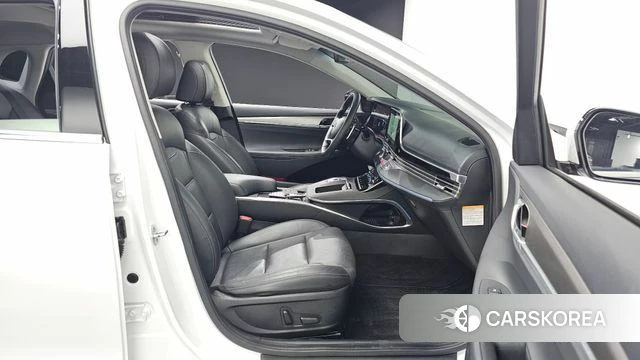 Hyundai The New Grandeur IG Hybrid 2022 Белый из Кореи, фото 3