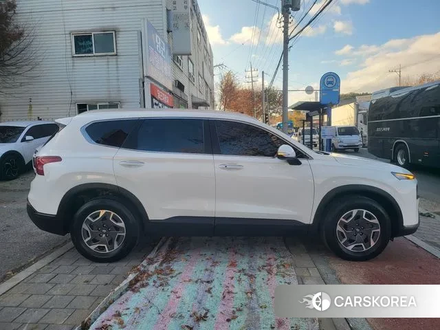 Hyundai The New Santa Fe 2021 Белый из Кореи, фото 3
