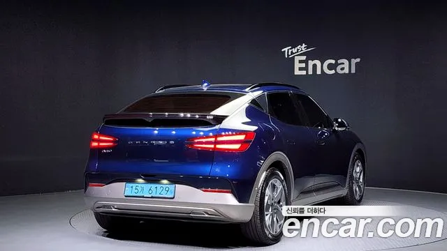 Genesis GV60 2022 Синий из Кореи, фото 3