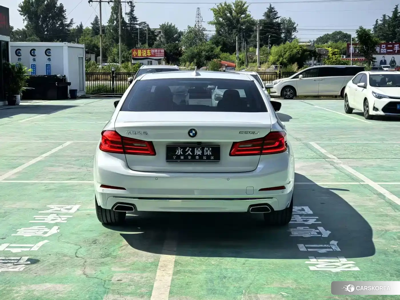 BMW 5 series 2020 Белый из Китая, фото 3
