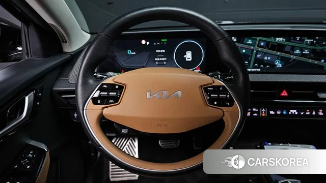 Kia EV6 2023 Черный из Кореи, фото 3