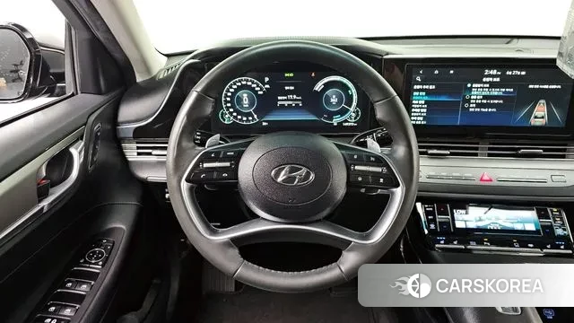 Hyundai The New Grandeur IG Hybrid 2022 Черный из Кореи, фото 3