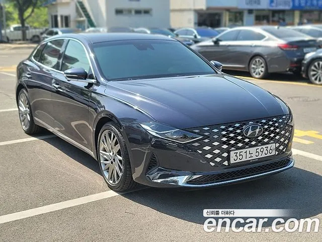 Hyundai The New Grandeur IG 2020 Синий из Кореи, фото 3