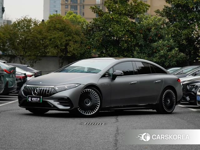 Mercedes-Benz EQS AMG 2024 Темно-серый из Китая, фото 3