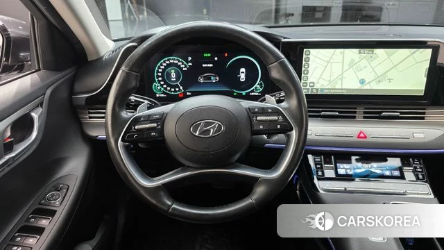 Hyundai The New Grandeur IG Hybrid 2021 Серый из Кореи, фото 3