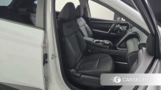 Hyundai Tucson Hybrid (NX4) 2021 Белый из Кореи, фото 3