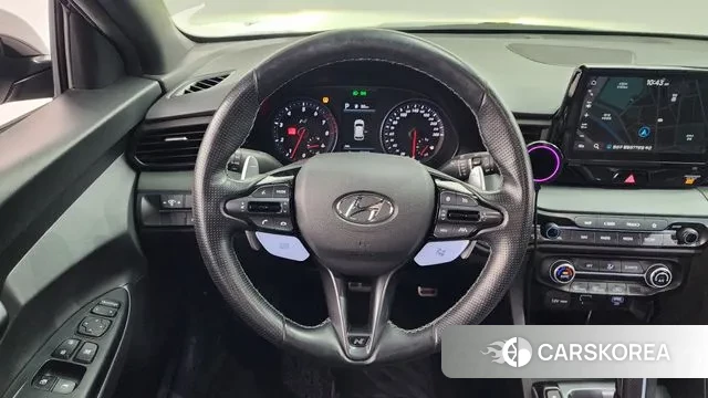 Hyundai Veloster (JS) 2020 Черный из Кореи, фото 3