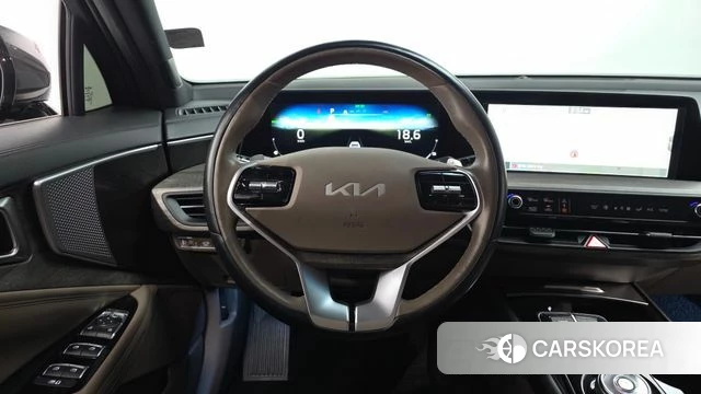 Kia K8 Hybrid 2022 Серый из Кореи, фото 3