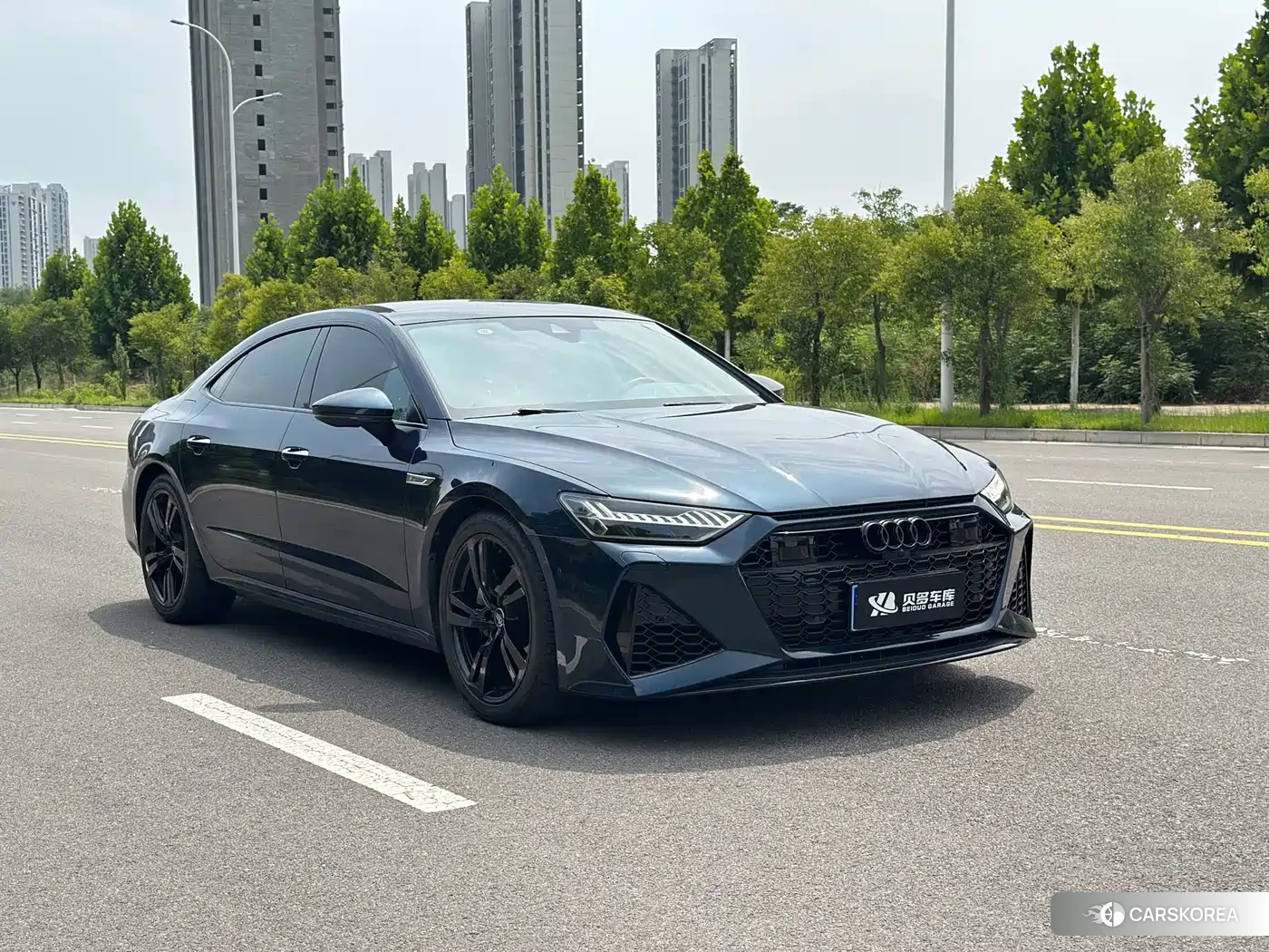 Audi A7L 2023 Синий из Китая, фото 3