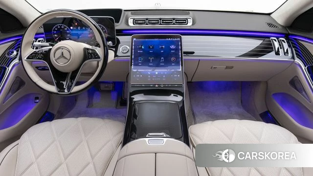 Mercedes-Benz S-Class W223 2025 Золотой двухцветный из Кореи, фото 3