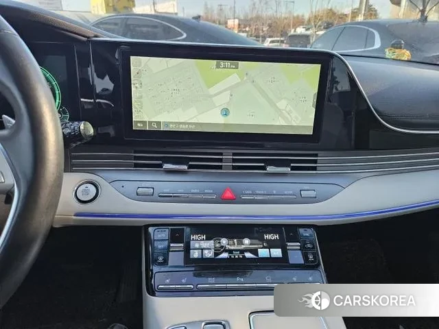 Hyundai The New Grandeur IG Hybrid 2022 Черный из Кореи, фото 3