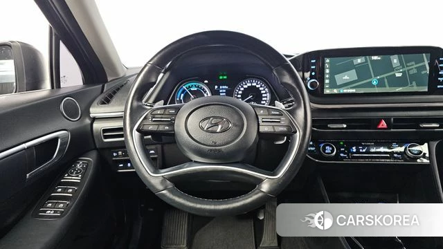 Hyundai Sonata Hybrid (DN8) 2020 Черный из Кореи, фото 3