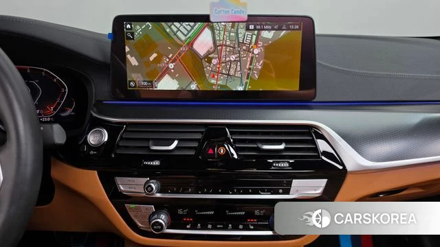 BMW 5 Series (G30) 2023 Черный из Кореи, фото 3